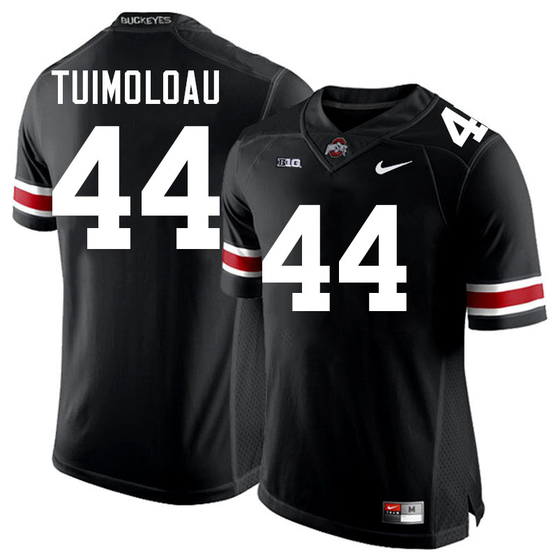 JT Tuimoloau Ohio State Buckeyes Jersey College Football Uniforms-Black